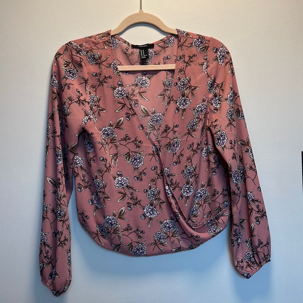 Floral Long Sleeve Shirt